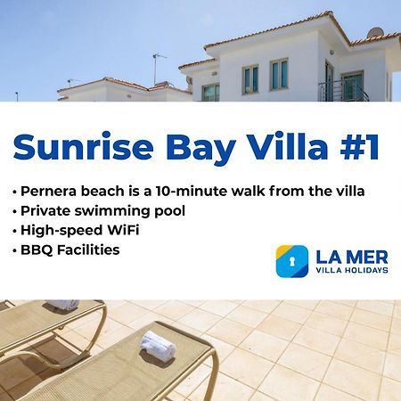 Sunrise Bay Villa #1 Protaras Exterior photo